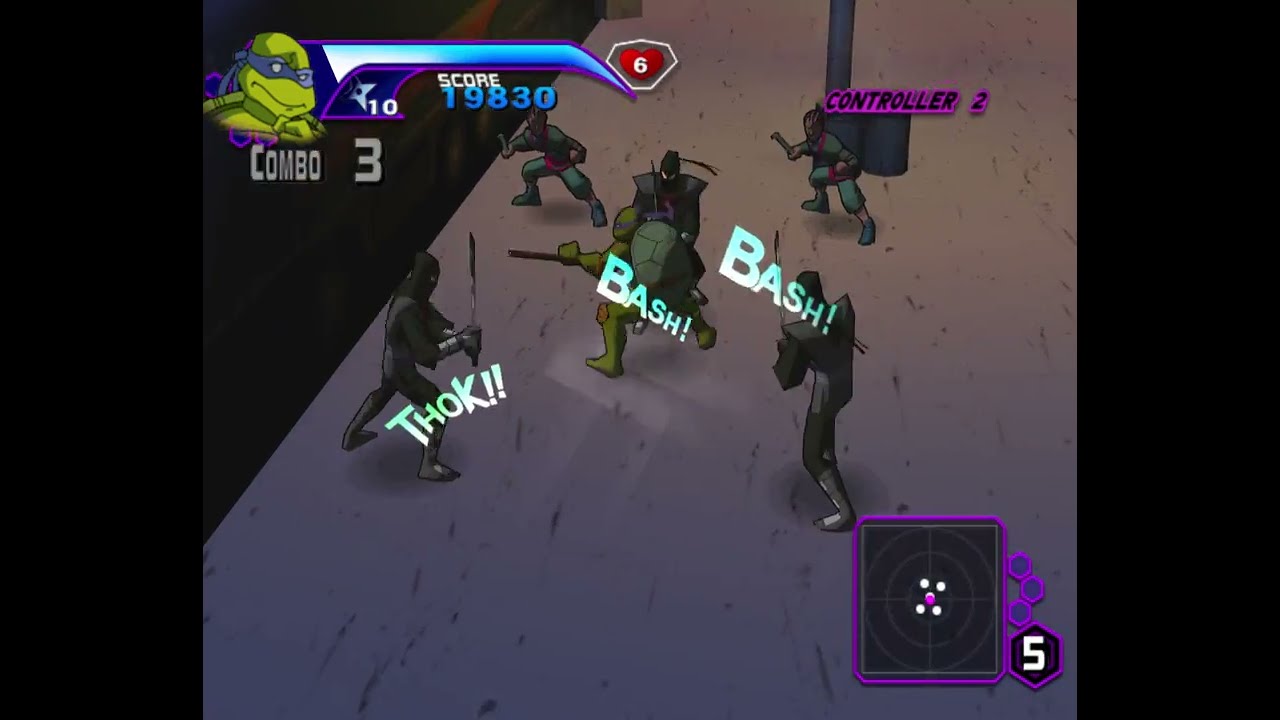 [TAS] GC Teenage Mutant Ninja Turtles by Dimon12321 in 57:25.72