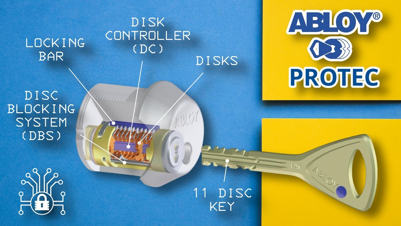 Abloy Protec ➕ Pick Tool 💙🇫🇮 Abloy 340 padlock picked, gutted and explained