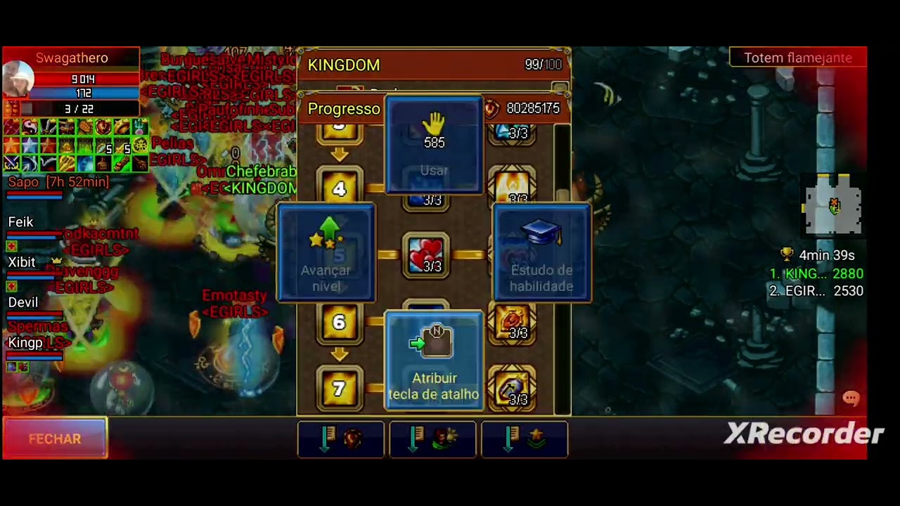 GvG MERMEM [KINGNANA vs Os sem mermem e sem teto] Warspear online!!