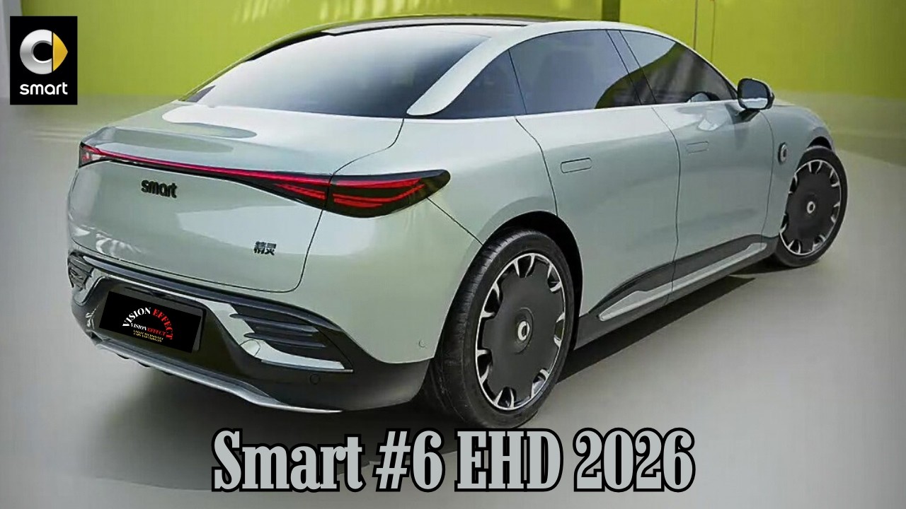The smart We’ve Been Waiting For! 🚗⚡ | Smart #6 EHD: 1,810km Total Range & Premium Luxury Liftback