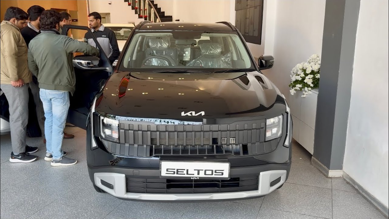 Новый Kia Seltos Facelift HTK Diesel 2026 года по цене 17,47 лакхов. Выгодное соотношение цены и ...