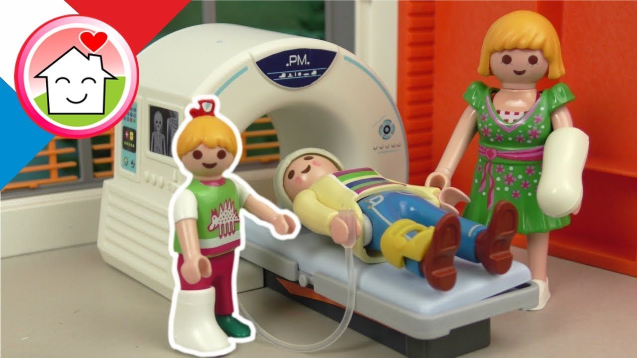 Playmobil en francais Histoires d´hopitaux avec la famille Hauser - Mega Pack Playmobil hôpital