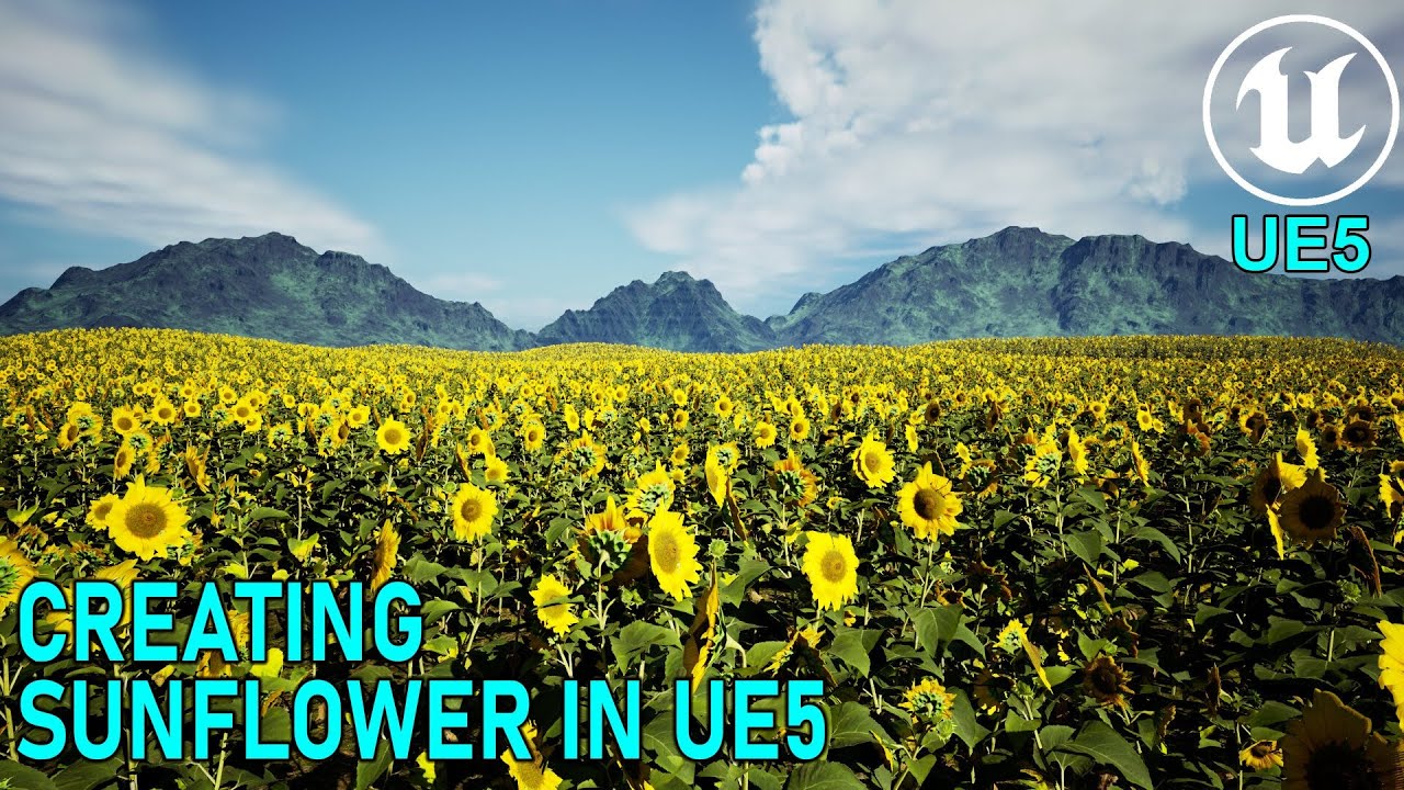 Unreal Engine 5 Simple Environment Sunflower #97
