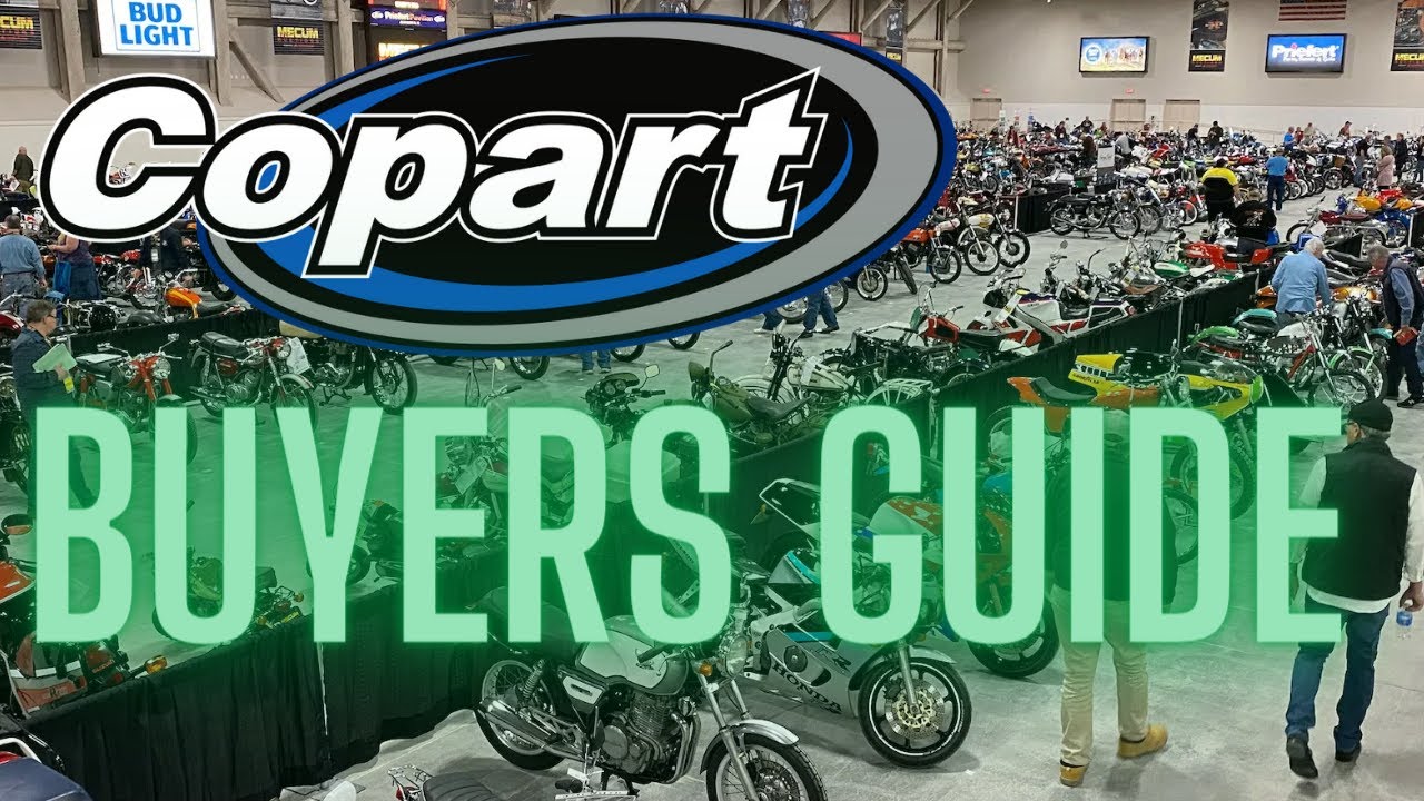 How to be a successful bidder on a Copart Auction motorcycle!