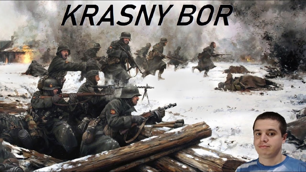 Batalla de Krasny Bor 1943, la División Azul frena al Ejército Soviético