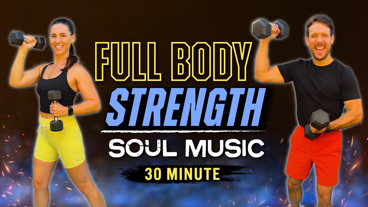 30 Minute Full Body Strength Workout | Build Muscle to the Beat