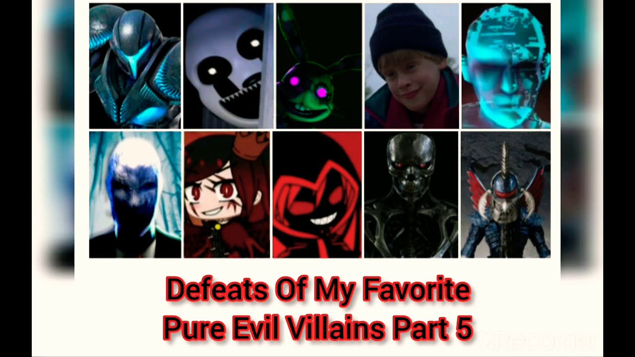 Defeats Of My Favorite Pure Evil Villains Part 5