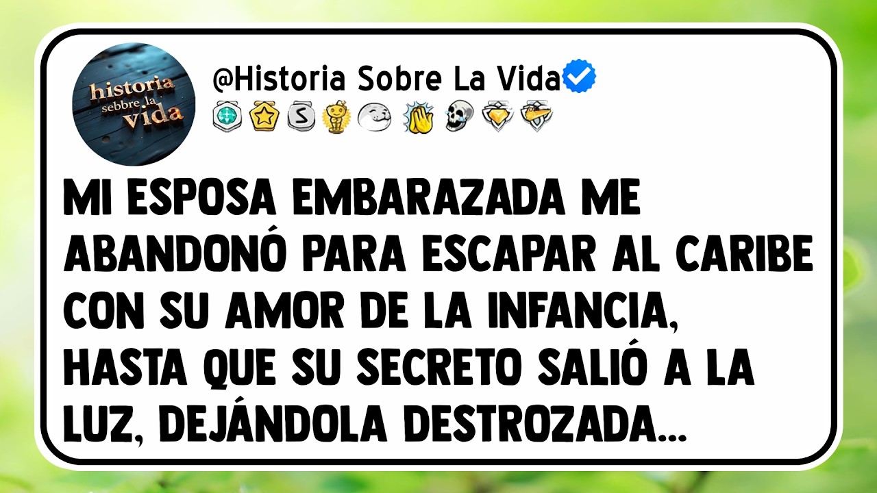 Mi Esposa Embarazada Me Abandonó Para Escapar Al Caribe Con Su Amor De La Infancia, Hasta Que Su...