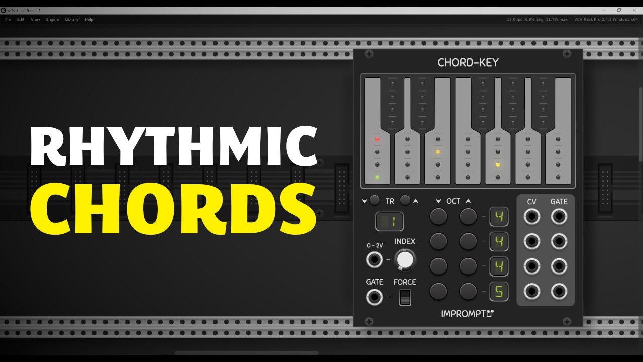 Creating Rhythmic Chords with Chord-Key \ Quick Tip