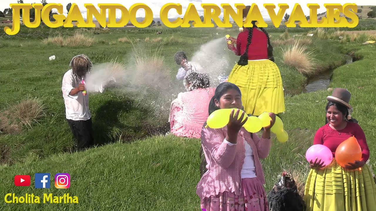 ASI SE JUEGA LOS CARNAVALES EN MI TIERRA-CHOLITA MARTHA
