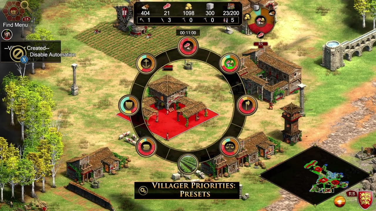 AoE2 Victor's and vanquished. Vortigern. Startup and building an army without unnecessary Saxons