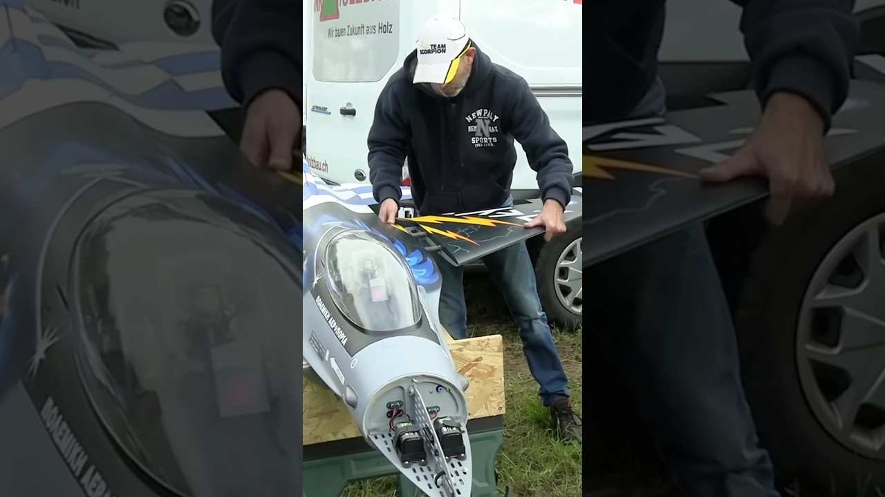 This Massive F-16 RC Jet Comes Together! 🔥