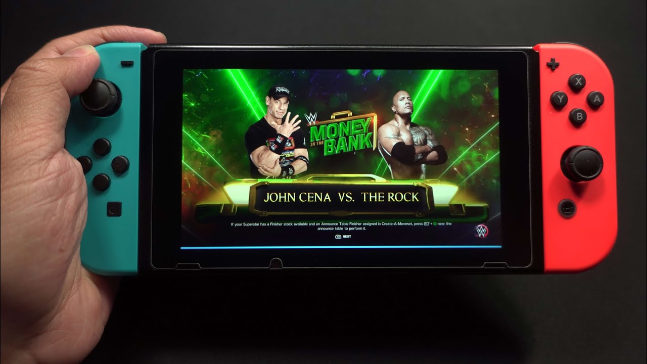 WWE 2K23 - The Rock Vs John Cena - Nintendo Switch