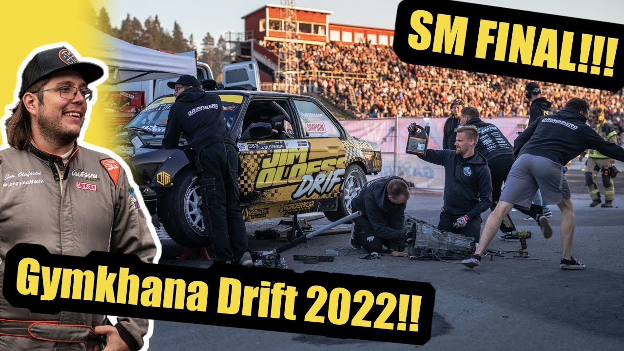 Byter Växellåda på 5 MINUTER???? Gymkhana Drift, SM Finalen Dag 2