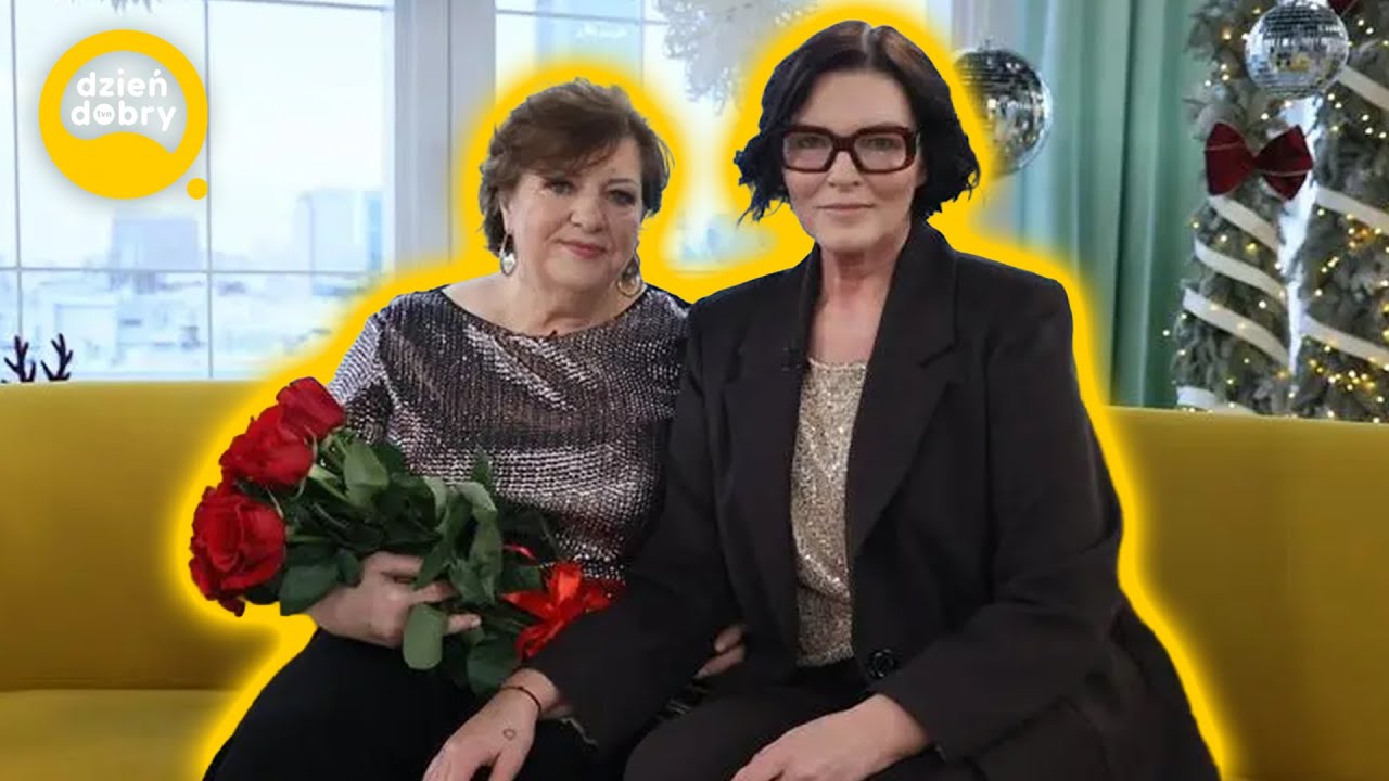 Ilona Felicjańska z mamą: 
