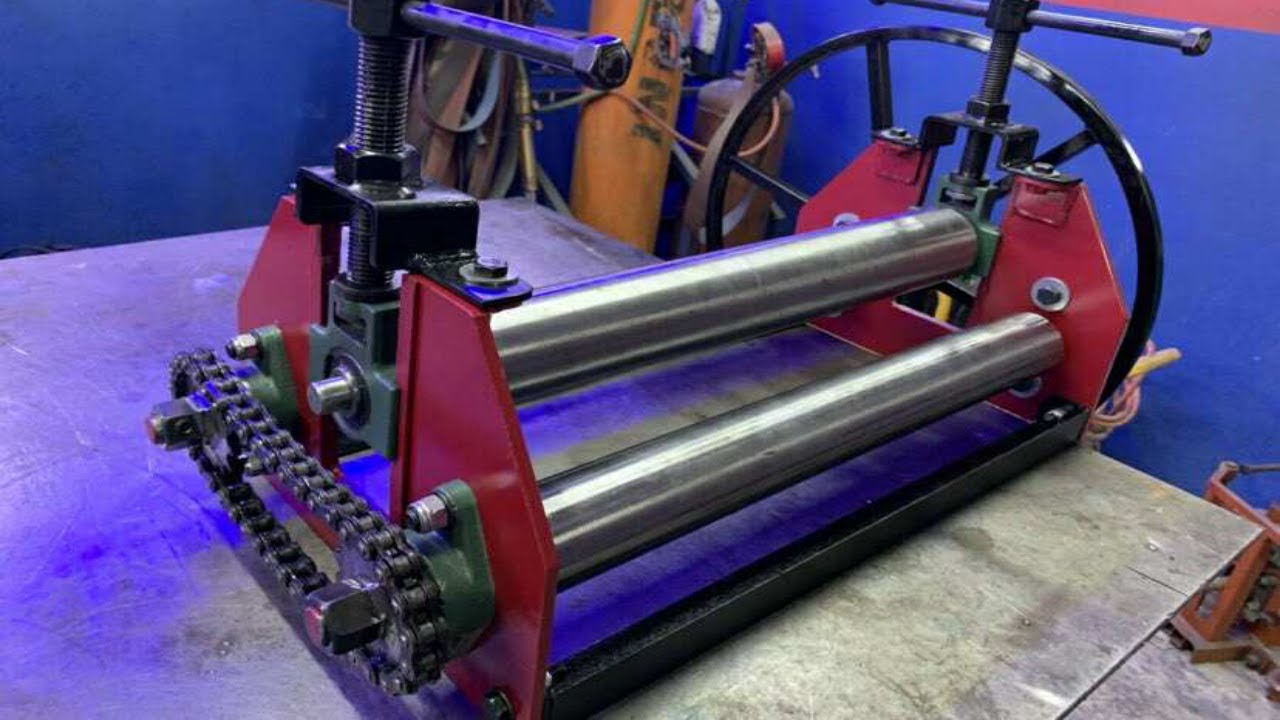 Roladora de Lamina Construcción paso a paso.