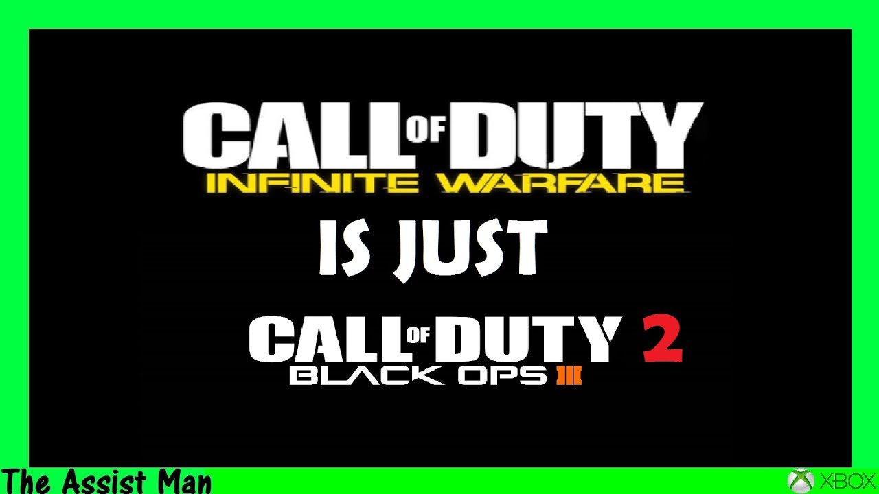 Infinite Warfare Looks EXACTLY Like Black Ops 3 - Our Worst Nightmare! BO3 Gameplay