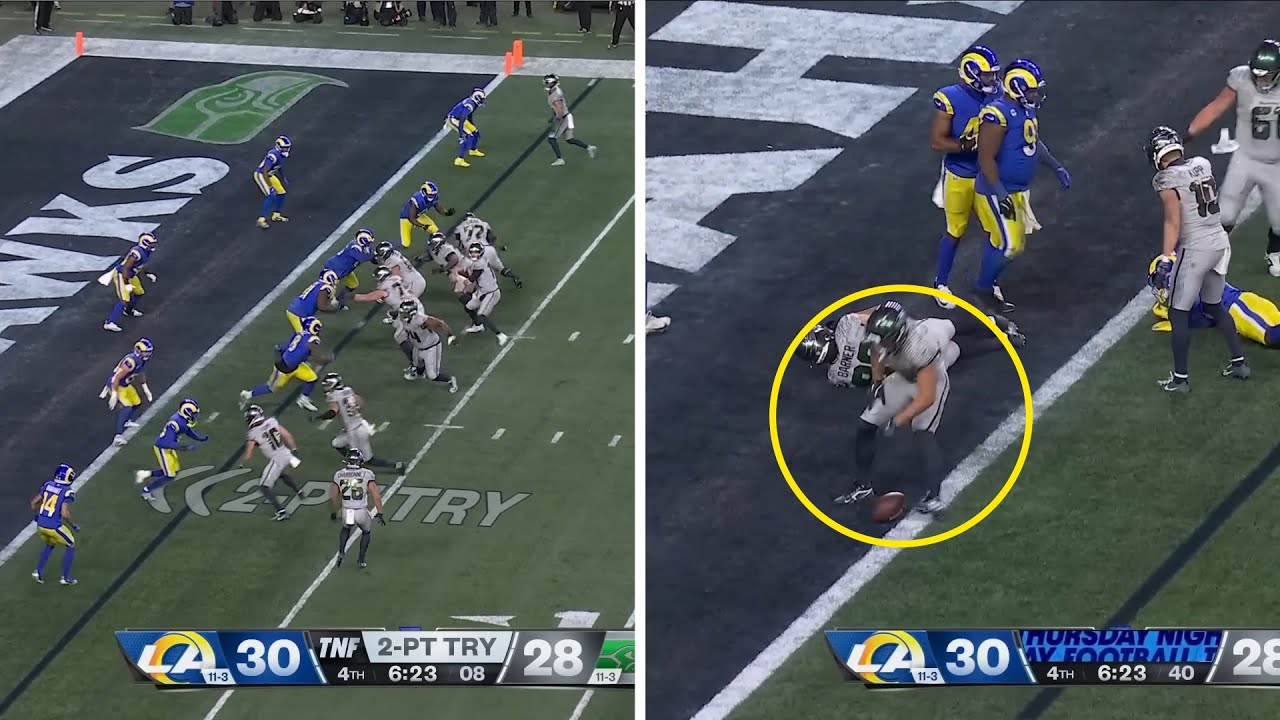 &iquest;POR QU&Eacute; CONT&Oacute; ESTA CONVERSI&Oacute;N DE 2 PUNTOS de SEAHAWKS?