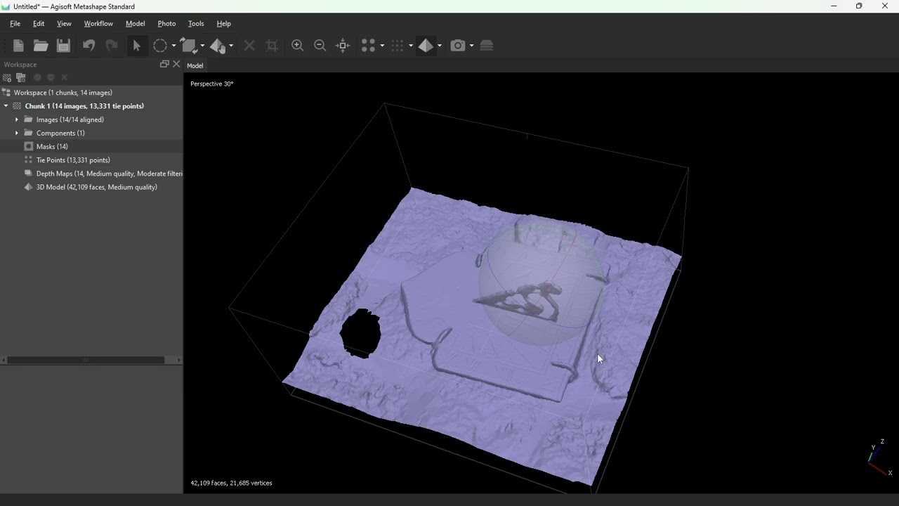 Metashape to Postshot using alpha masks (speedy method)