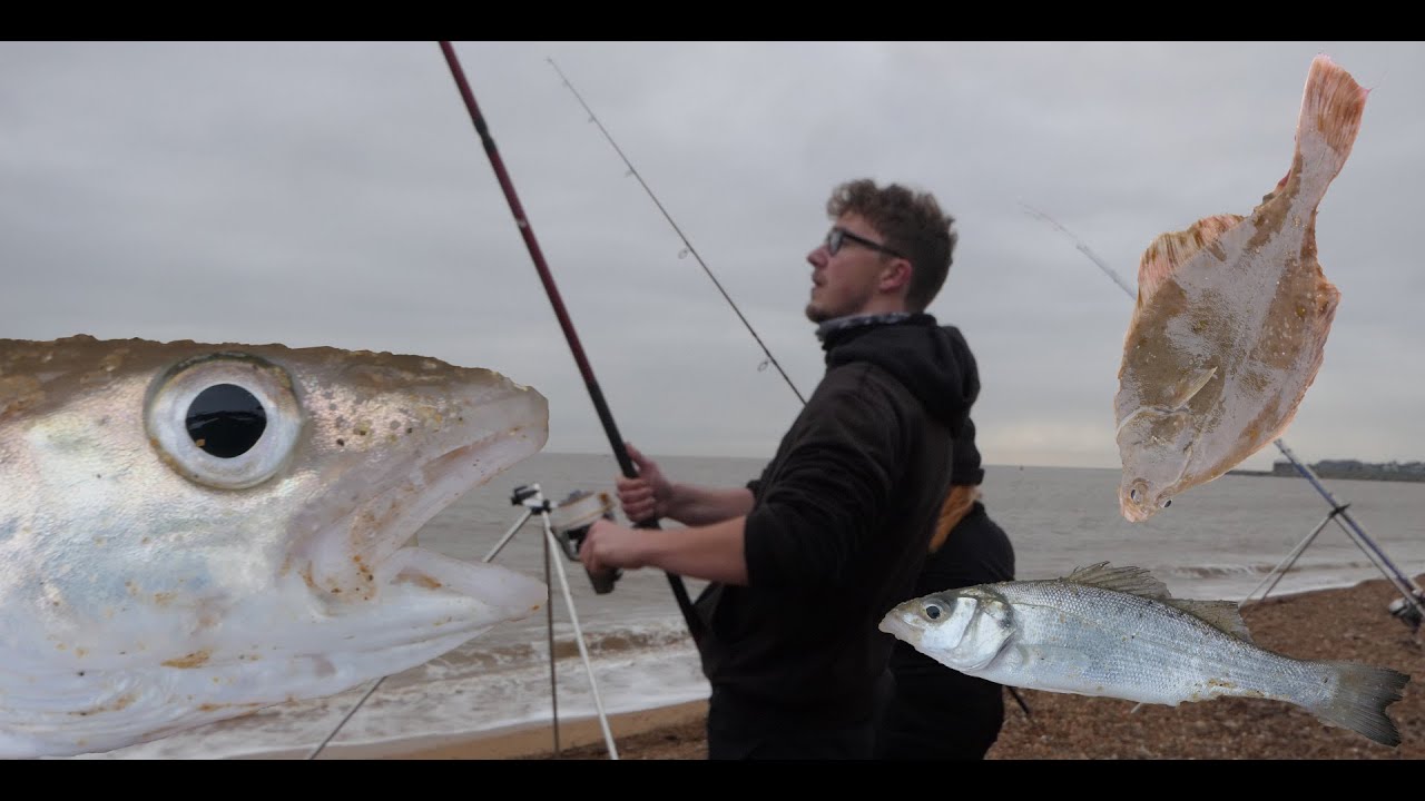 Suffolk Beach Fishing: Whiting Fish Cakes | Catch & Cook! |