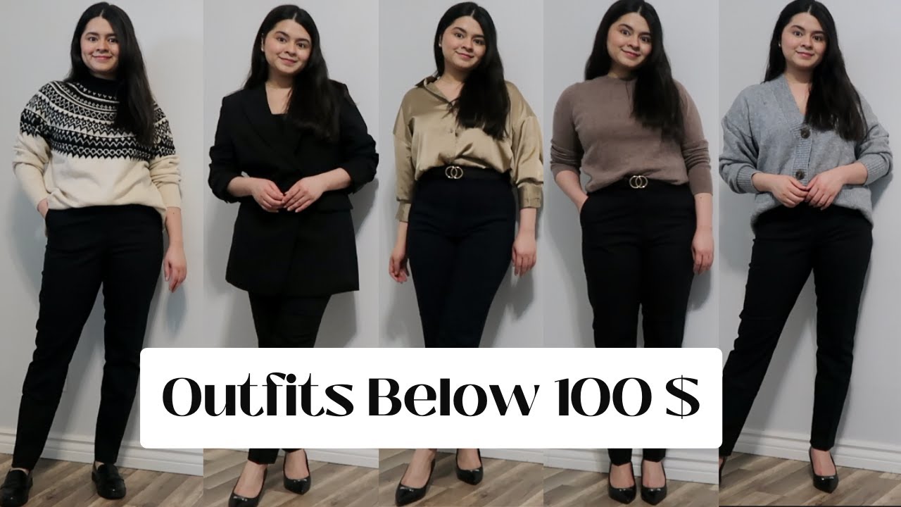 8 Work Outfits On A Budget | Affordable Outfits Below 100$ | Mitanshii