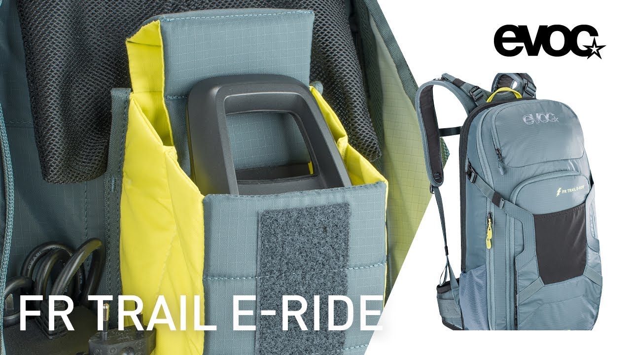 FR TRAIL E-RIDE E-bike backpack // EVOC PRODUCTS