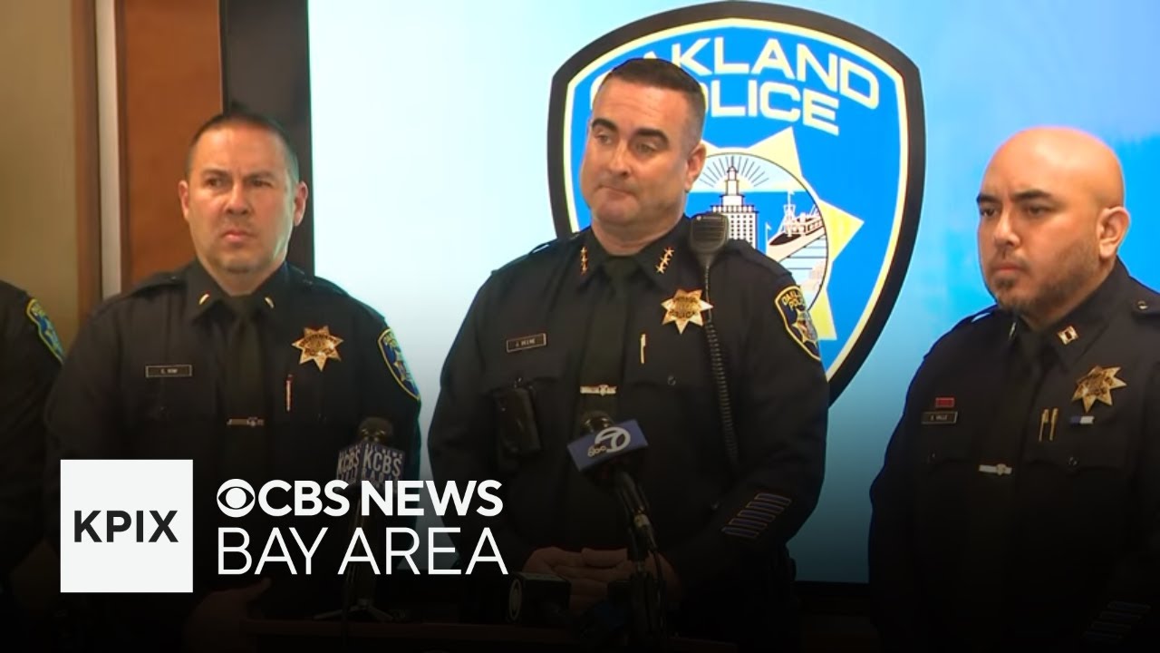 Watch: Oakland police announce crackdown on violent crime: teenage suspects among 7 arrested
