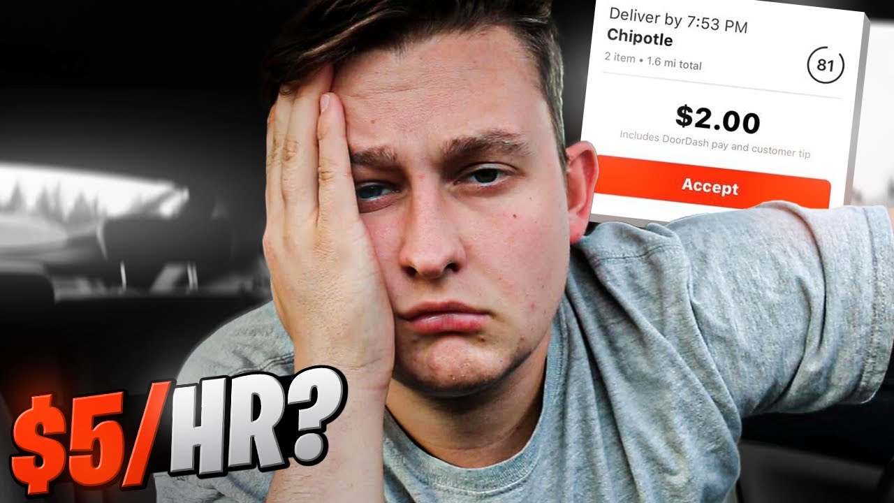 I Accepted Every DoorDash Order For 8 Hours Straight!