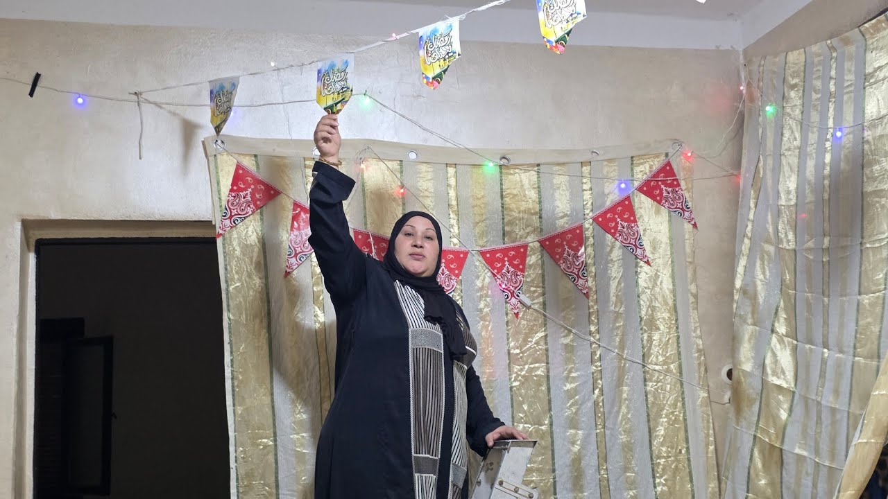 جولة فى بيتى الجديد بعد تعليق زينة رمضان تعالوا نتفرج مع بعض 