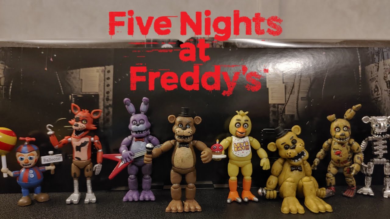 Five Nights at Freddy's Vinyl Figure Sets 1 & 2 Review