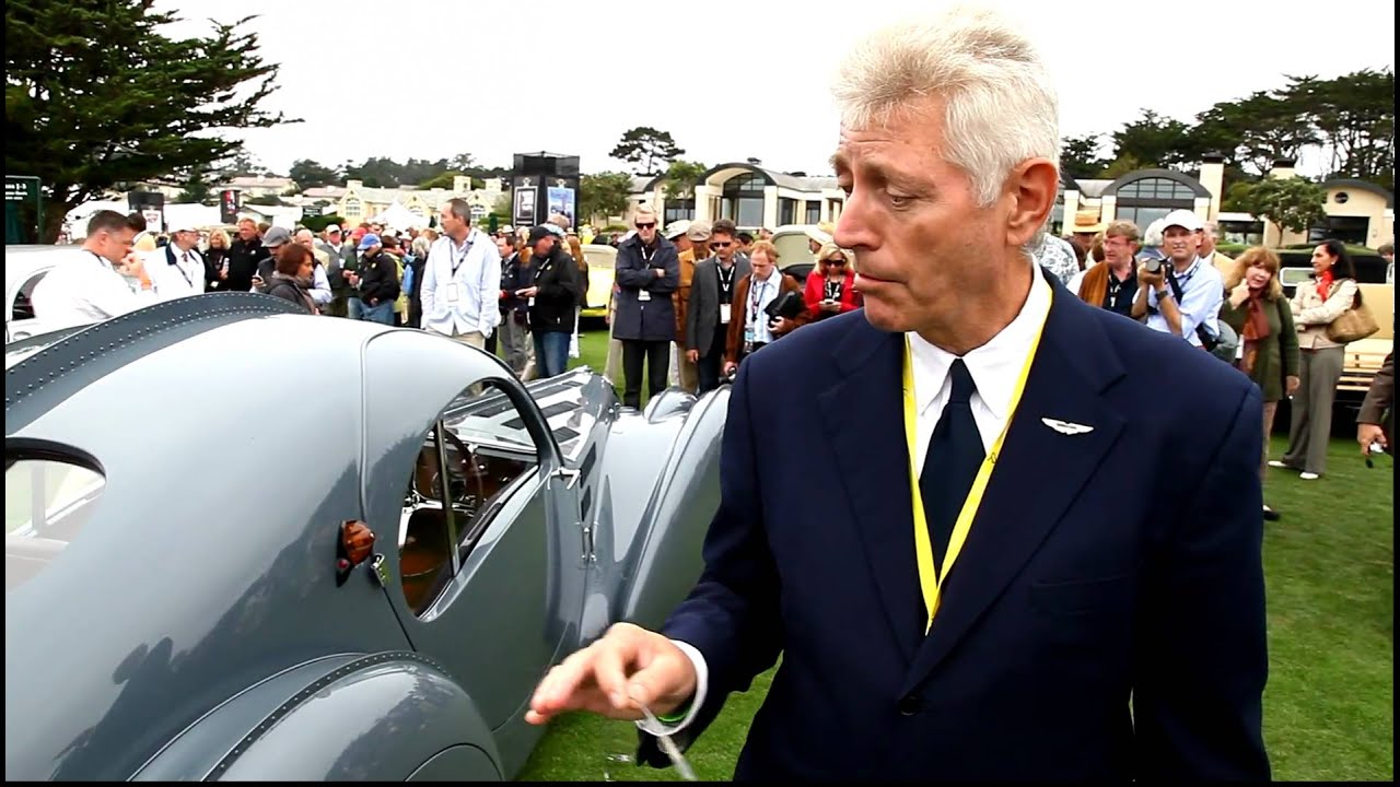 John Zraick talks about a controversial Bugatti Type 57 Atlantic
