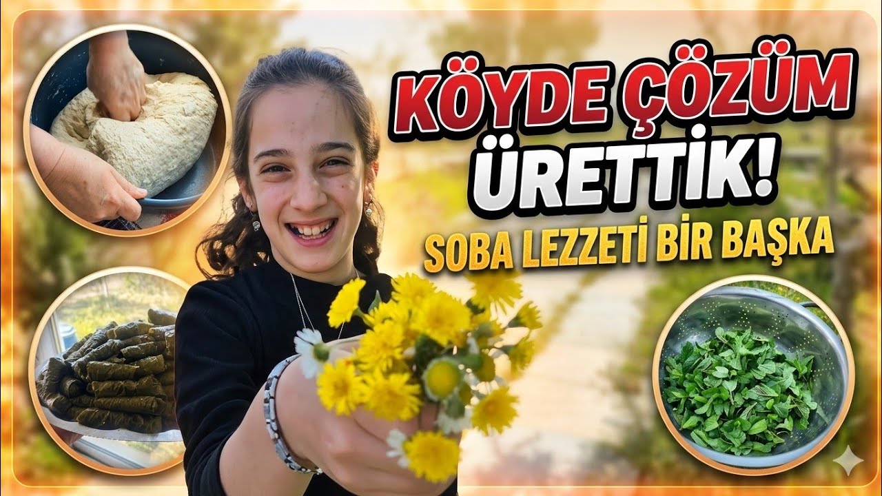 Elektrikli Pompa İle Su Deposu Dolumu | Köy Sobasında Taze Ekmek ve Yaprak Sarması