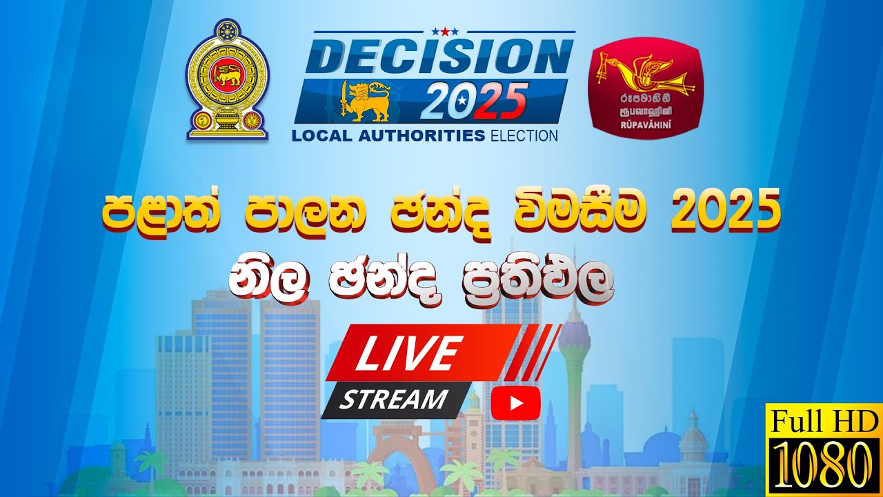 DECISION 2025 | Local Government Election 2025 |පළාත් පාලන ඡන්ද විමසීම 2025| Part 3| Rupavahini LIVE