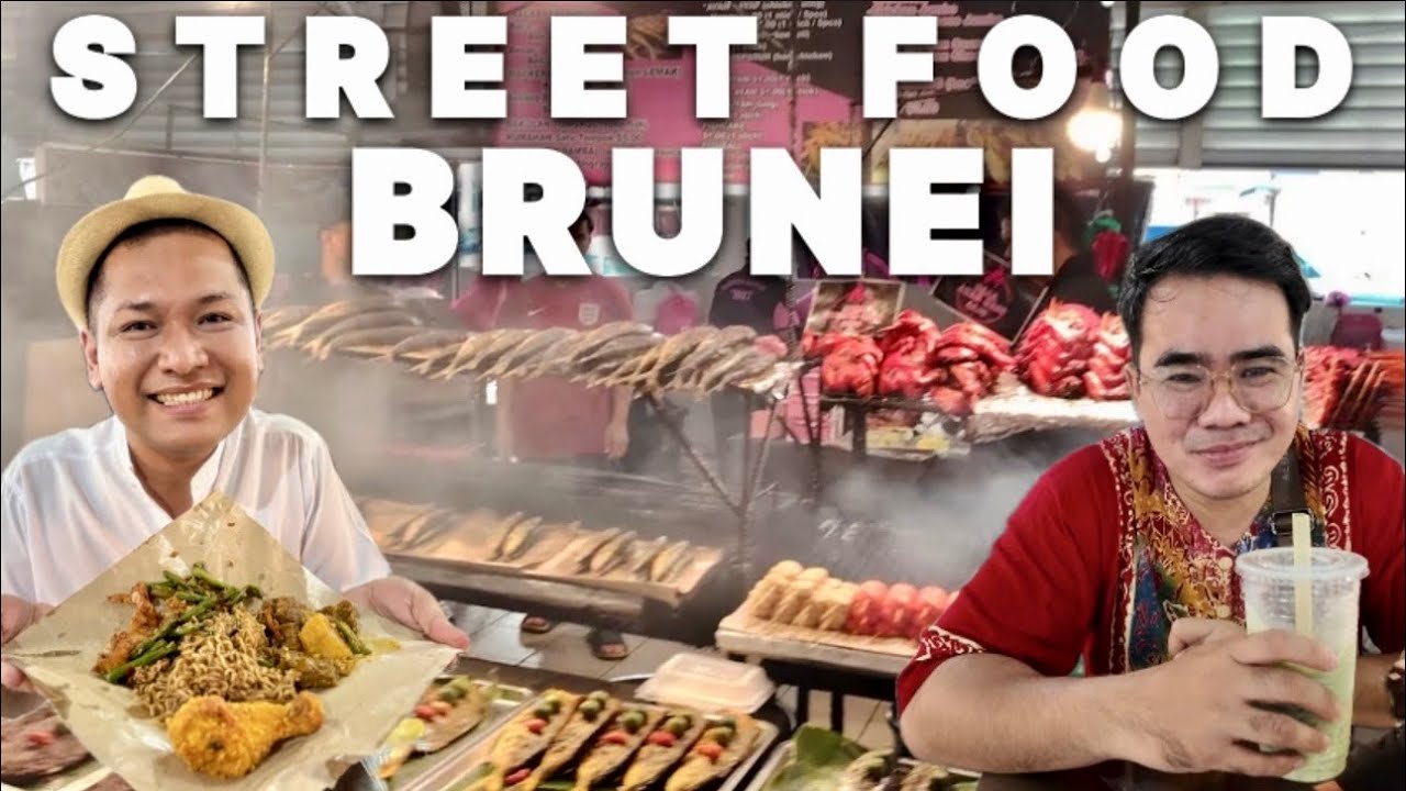 LARGEST STREET FOOD MARKET in BRUNEI
