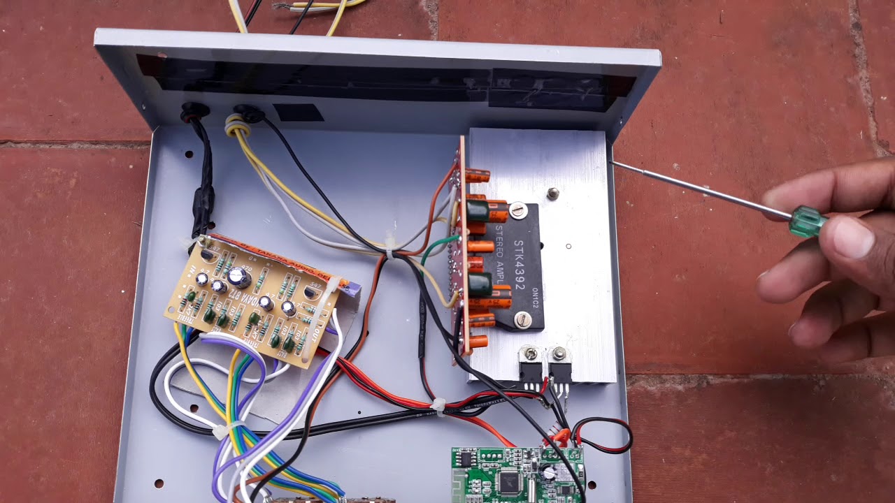 STK4392  24V DC Stereo Amplifier (15+15 W) With USB MP3 and Bluetooth Connectivity | Tamil