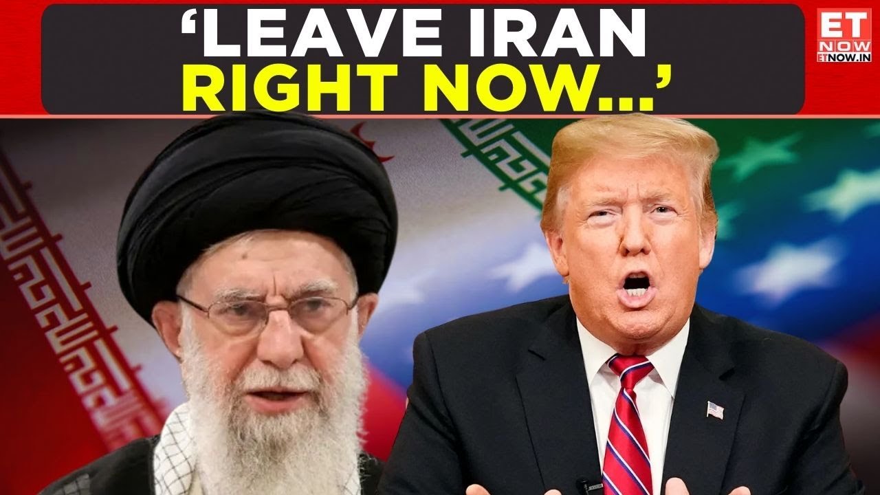 Big Escalation In US-Iran Conflict: 'Leave Iran Now...'Trump's Bombshell Warning Causes Panic