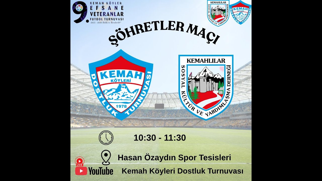 9. KEMAH EFSANELER TURNUVASI | ŞÖHRETLER MAÇI