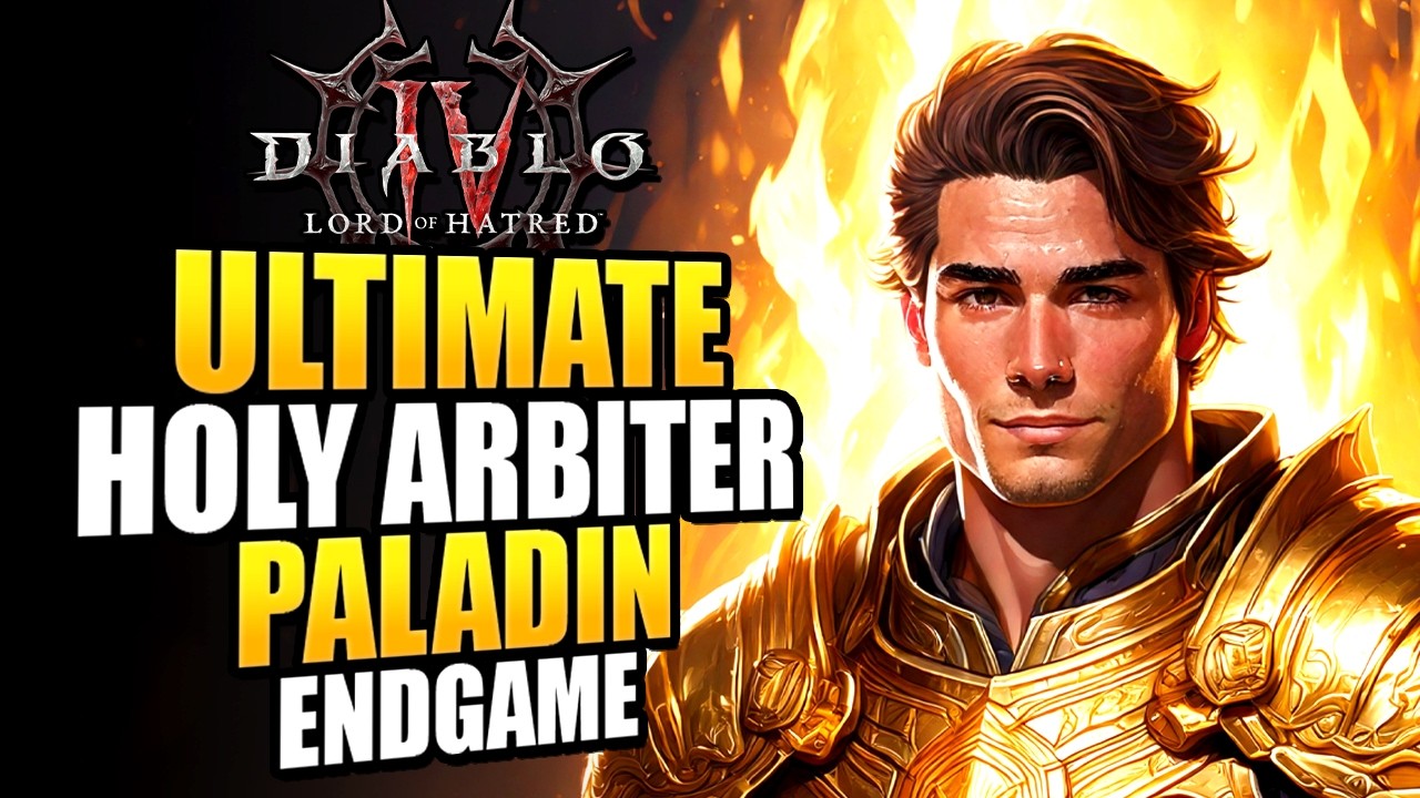Diablo 4 Best Paladin Endgame Build For Season 13: Arbiter of Justice Is INSANE