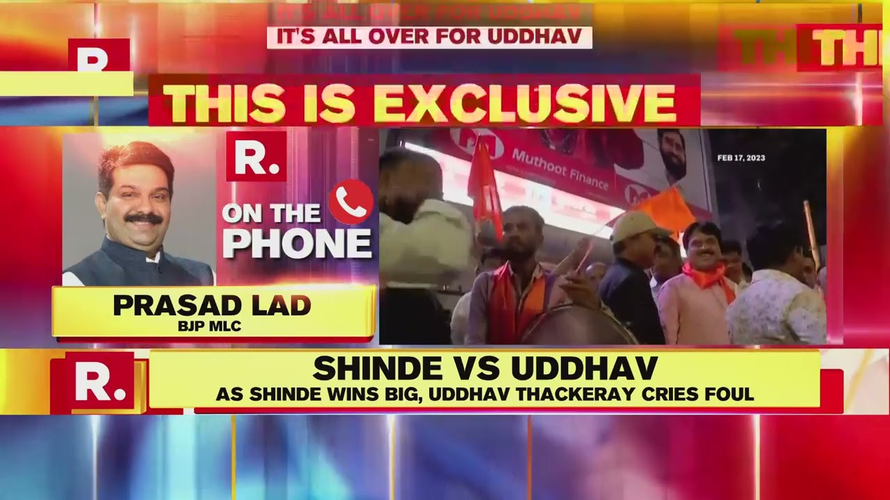 'Real Shiv Sena Will Win Upcoming Elections In Maharashtra':  BJP MLC Prasad Lad
