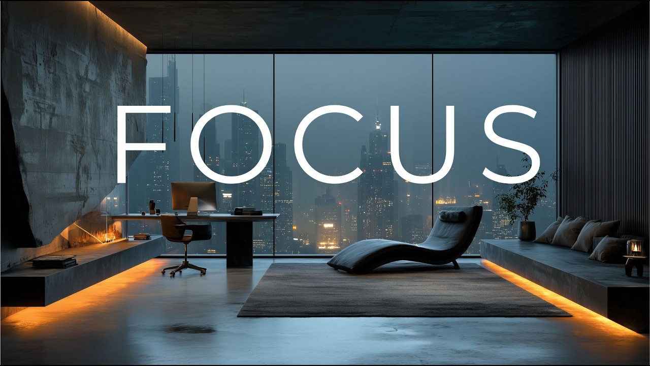Deep Focus Session | Ambient Music for Distraction-Free Work
