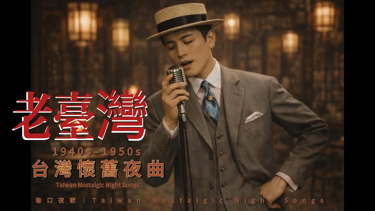 1940s–1950s 台灣夜歌｜低音男聲Taiwan Night Songs (1940s–1950s) · Low Male Vocal