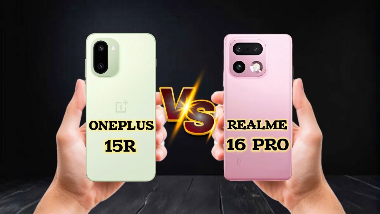 OnePlus 15R vs Realme 16 Pro | Realme 16 Pro unboxing OnePlus 15R unboxing |
