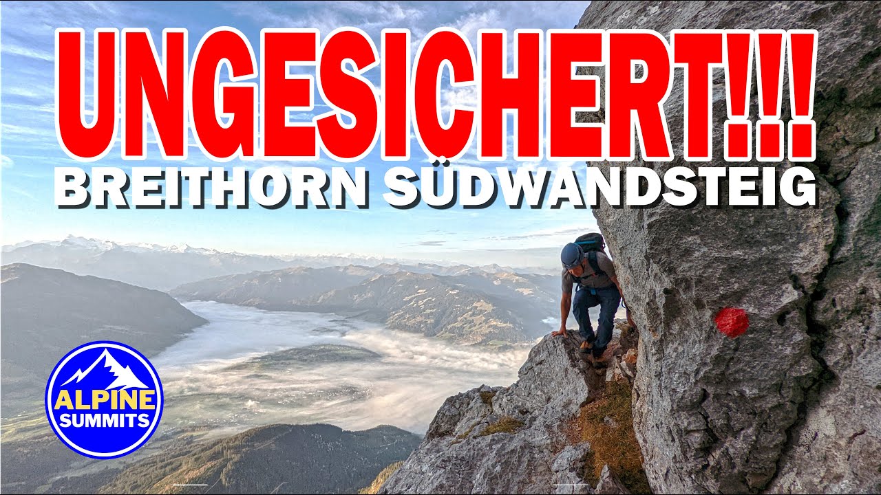 Breithorn 2504 m | UNGESICHERT?!?!? | Steinernes Meer Südanstieg mit ToPo #bergsteigen