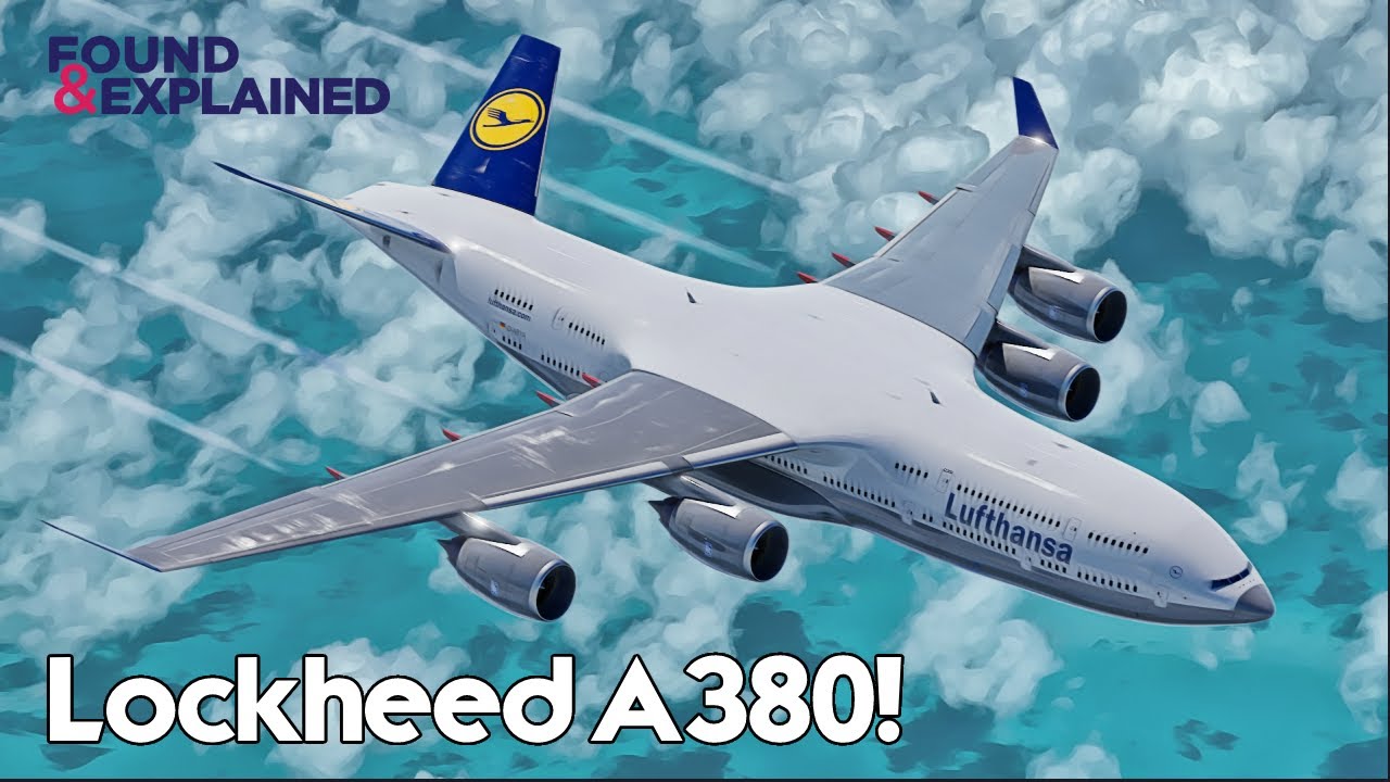 900-пассажирский суперджет — очень большой самолет Lockheed