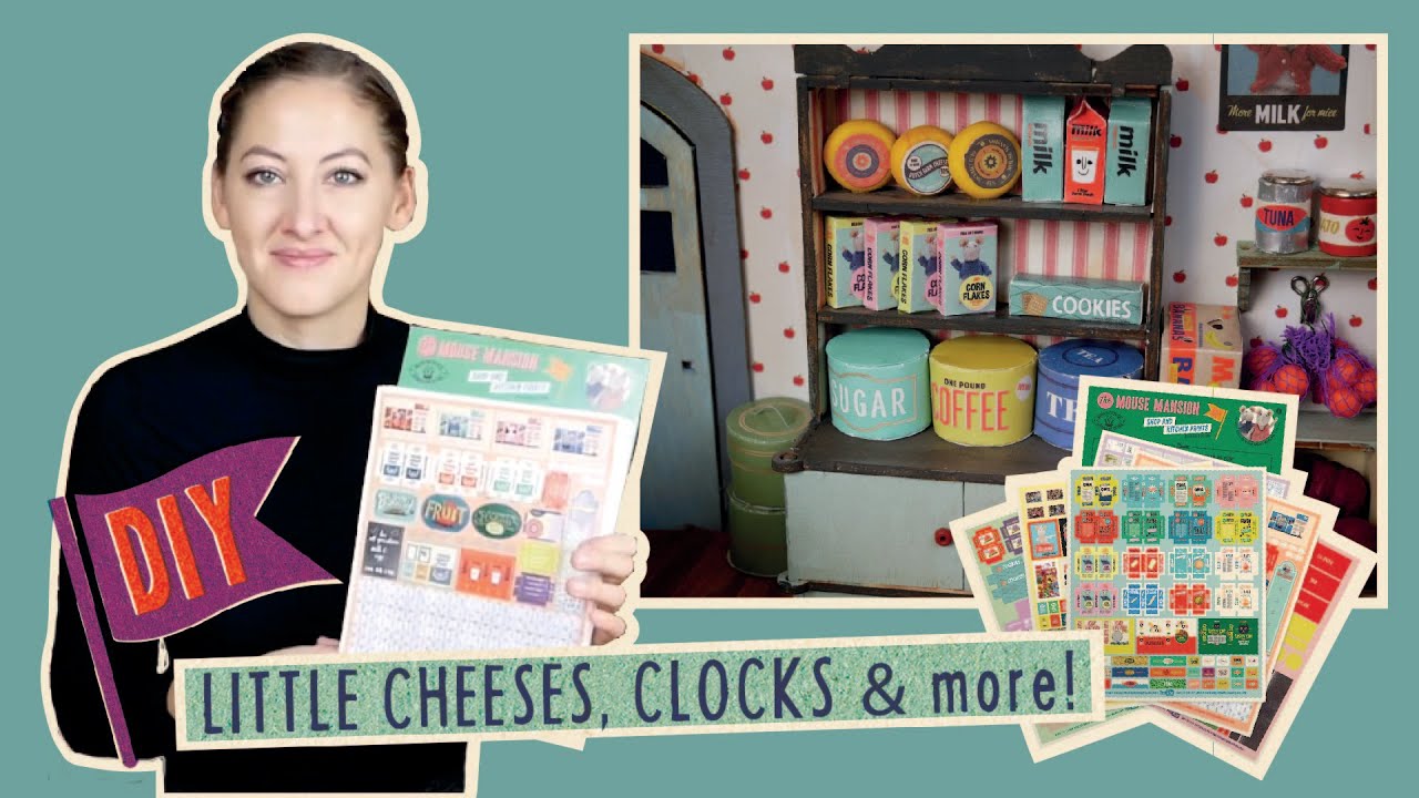 Mouse Mansion Prints | Little Cheeses and more! | DIY