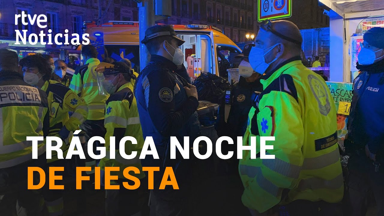 2 jóvenes MUERTOS y uno HERIDO en varias REYERTAS con MACHETES en MADRID | RTVE Noticias