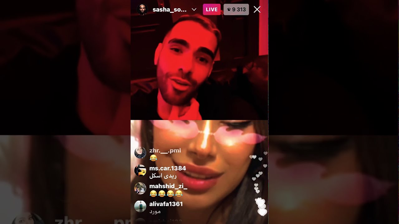 Sasha belakhere daf irani pyda kard 🔐😂@sasha subbhani