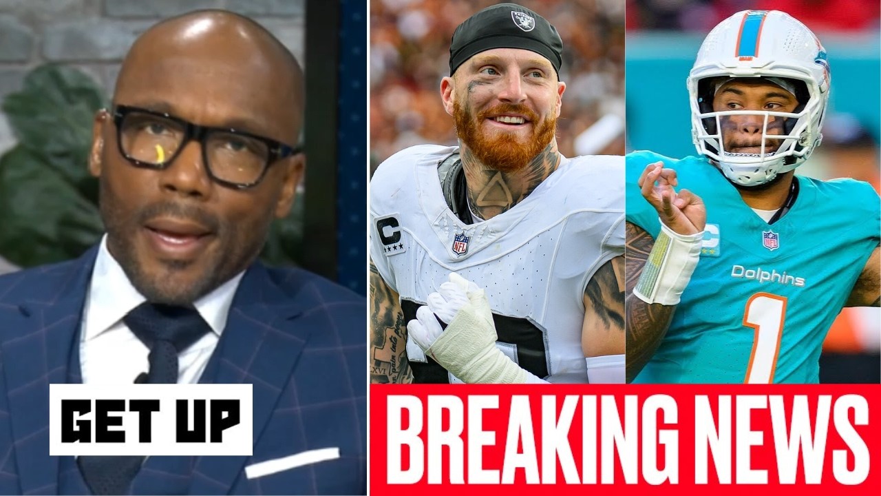 GET UP | Rams are a 'great fit' for Tua Tagovailoa; Maxx Crosby to Eagles - Louis Riddick UPDATES
