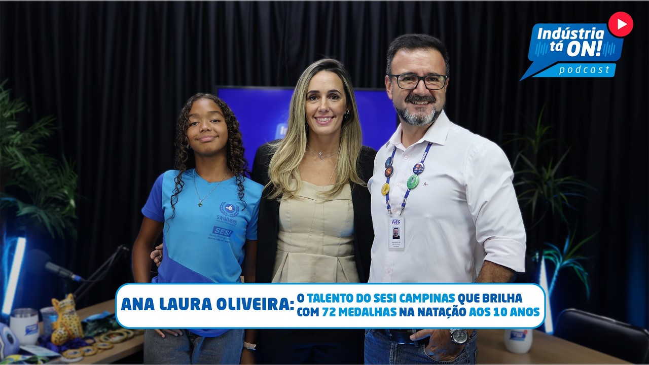 Anna Laura Oliveira: o talento do Sesi Campinas que brilha com 72 medalhas na natação aos 10 anos