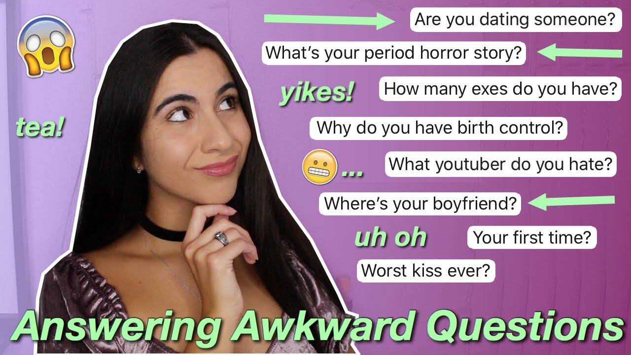 Answering Your Awkward Questions About Me (exes, drama + more!) | Just Sharon